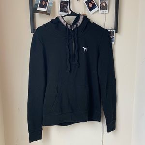 VS Pink half zip up hoodie